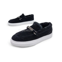 Brunello Cucinelli Moccasins Winter Black