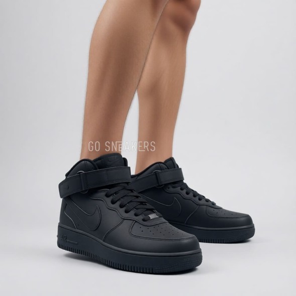 Мужские кроссовки Nike Air Force 1 Autumn Black