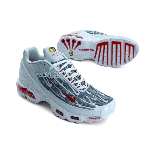 Женские кроссовки Nike Air Max Plus 3 White/Grey