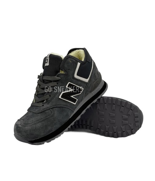 Мужские кроссовки New Balance 574 Suede Grey Winter 