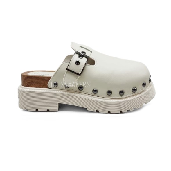 Женские сабо Dior Diorquake White