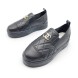 Женские слипоны Chanel Slip-ons Leather Black
