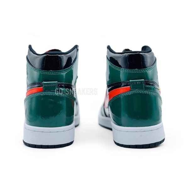 Унисекс кроссовки Nike Air Jordan Black/Green