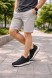 Мужские кроссовки Kiton Patterned Jacquard Black