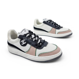 Chanel Sneakers White/Black/Beige
