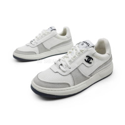 Chanel Sneakers White Grey