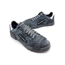 Dolce & Gabbana Man Winter Suede Grey