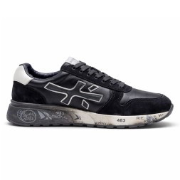 Premiata Leather Suede Man Winter Black