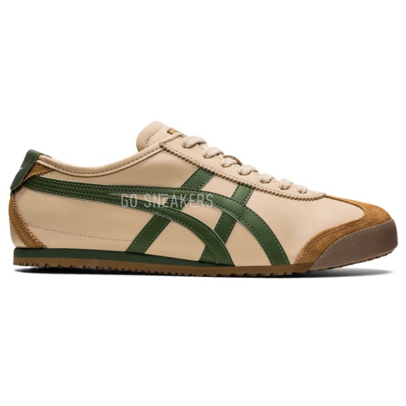 Унисекс кроссовки Onitsuka Tiger Mexico 66 Beige Grass Green