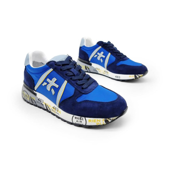 Мужские кроссовки Premiata 483 Navy/Blue