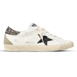Golden Goose Super-Star Croco-Print Star