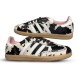 Женские кеды Adidas Samba Cow Print - Hasky