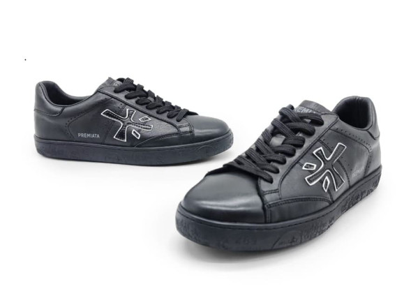 Унисекс кроссовки Premiata Sneakers Leather Black