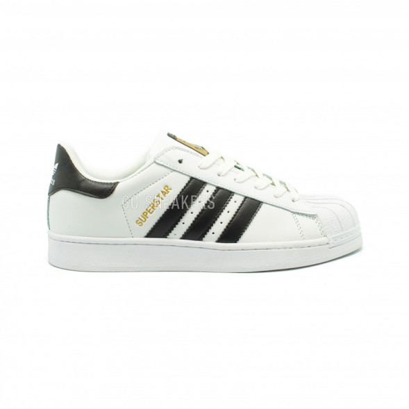 Мужские кроссовки Adidas Superstar White-Black