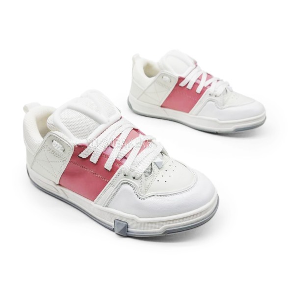 Унисекс кроссовки Valentino Runner White/Coral