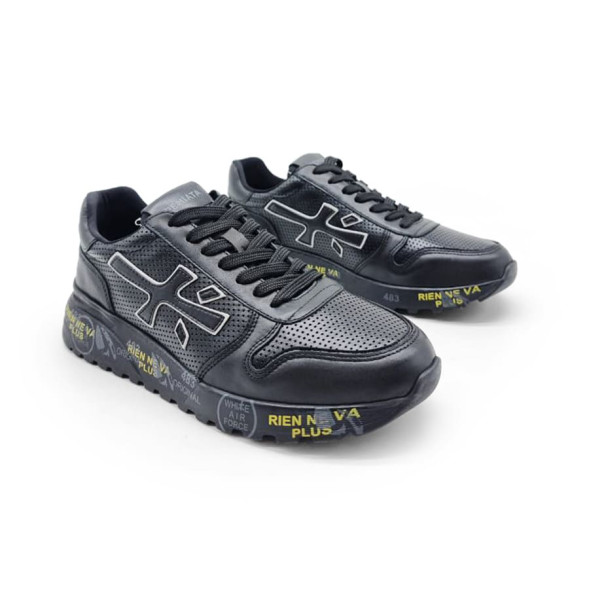 Унисекс кроссовки Premiata 483 Leather Air Black