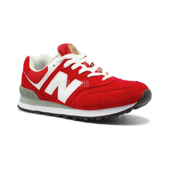 Женские кроссовки New Balance 574 Red