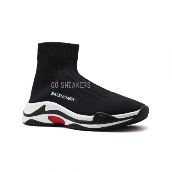 Мужские кроссовки Balenciaga Triple S Speed Trainer Black