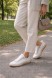 Женские кеды Alexander McQueen EC1 Suede Low top Casual Shoes Women’s White