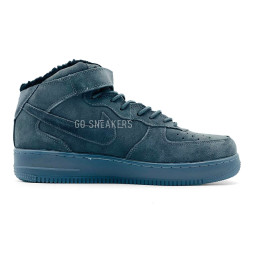 Nike Air Force Suede Man Winter Dark Grey