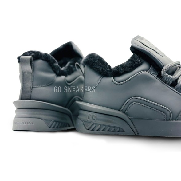 Женские зимние кроссовки Dolce&amp;amp;Gabbana Woman Winter Total Black