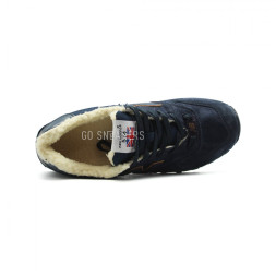 New Balance Мужские 574 Navy-Gold