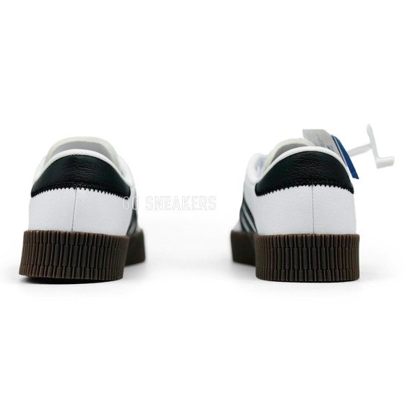 Женские кеды Adidas Originals Samba Leather White/Black