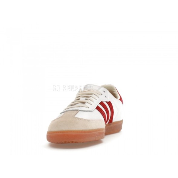 Мужские кеды Adidas Samba OG Sporty Rich White Core Burgundy