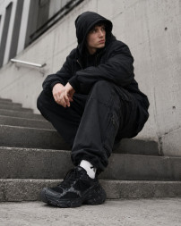 Balenciaga Stapler Sneaker Black
