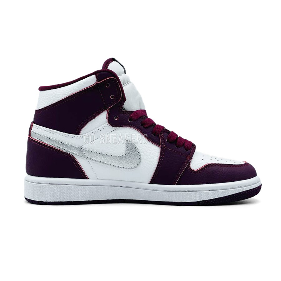 Nike Air Jordan 1 White Burgundy