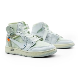 Nike Air Jordan 1 Mid Off Unisex White