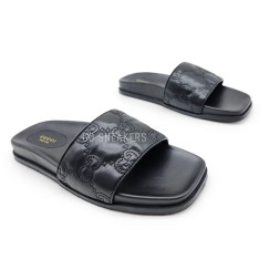 Gucci Flip-flops Leather Black