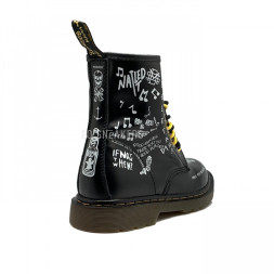 Dr. Martens 1460 Scribble Black/White