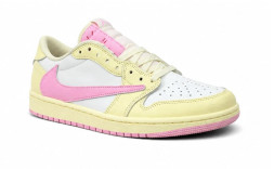 Travis Scott x Nike Air Jordan 1 OG Muslin Shy Pink