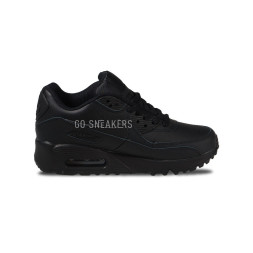 NIKE AIR MAX90 BLACK LEATHER