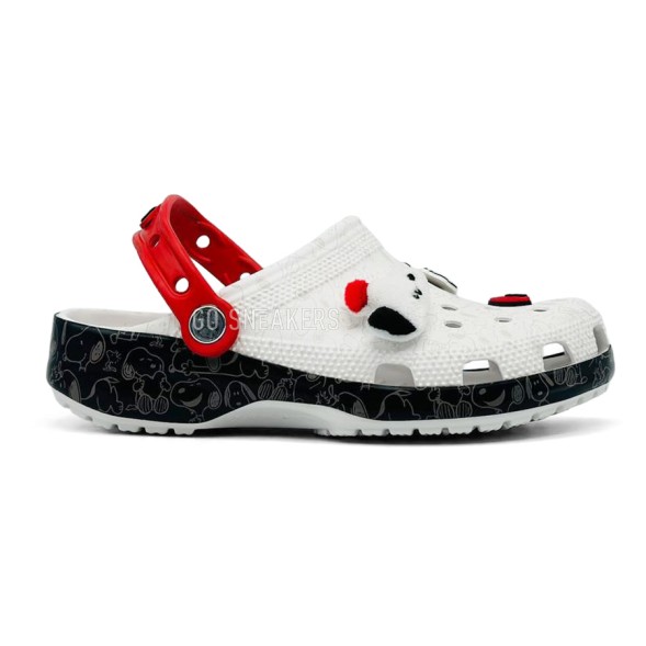 Женские сандалии Crocs x Peanuts Classic Clog Snoopy