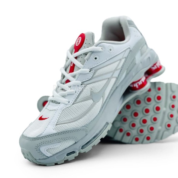 Мужские кроссовки Nike Shox Supreme White Man