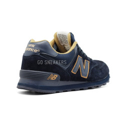 New Balance Мужские 574 Navy-yellow