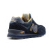 Мужские кроссовки New Balance 574 Navy-yellow