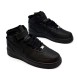 Унисекс зимние кроссовки Nike Air Force 1 Mid Black Winter