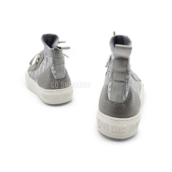 Унисекс кеды Dior Textile High Grey