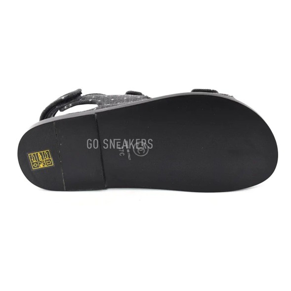Женские босоножки Chanel Sandals Jeans Black