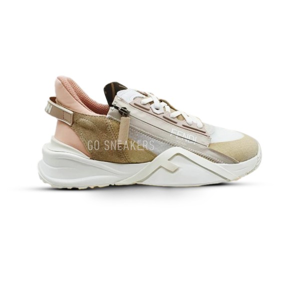 Унисекс кроссовки Fendi Low White/Beige/Dusk